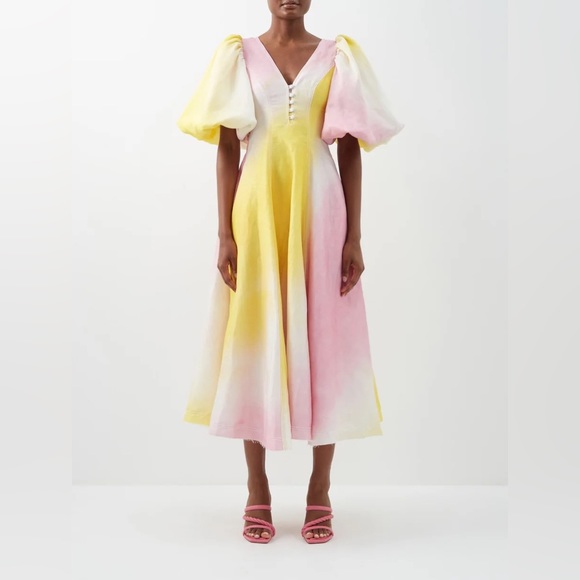 Aje | Dresses | Aje Cloudburst Midi Dress | Poshmark